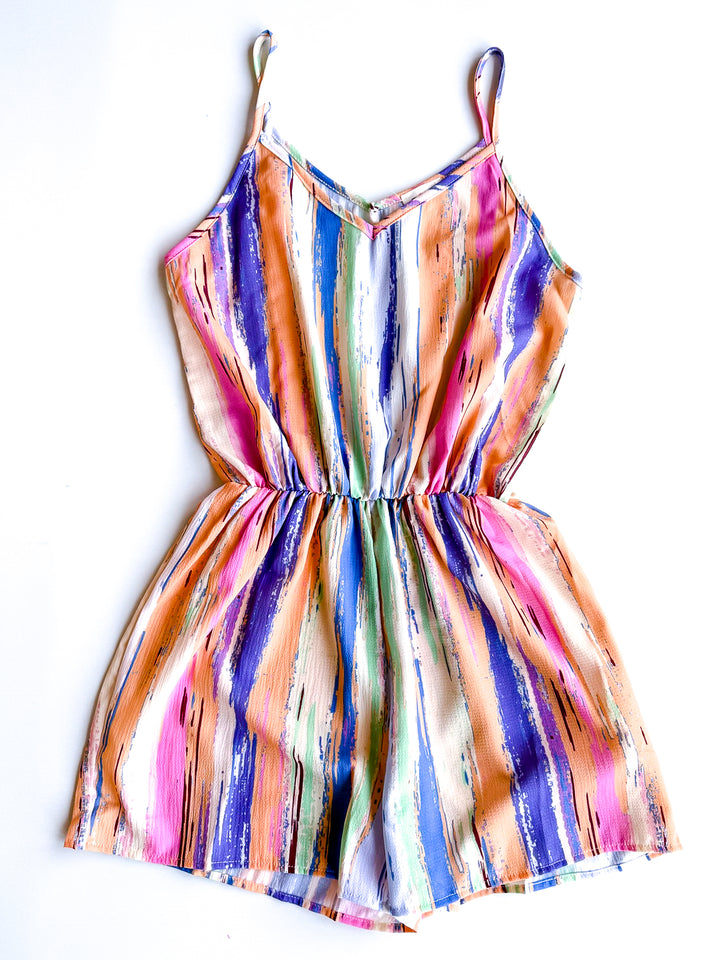 Painted Sunset Romper