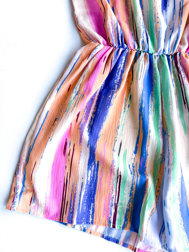 Painted Sunset Romper