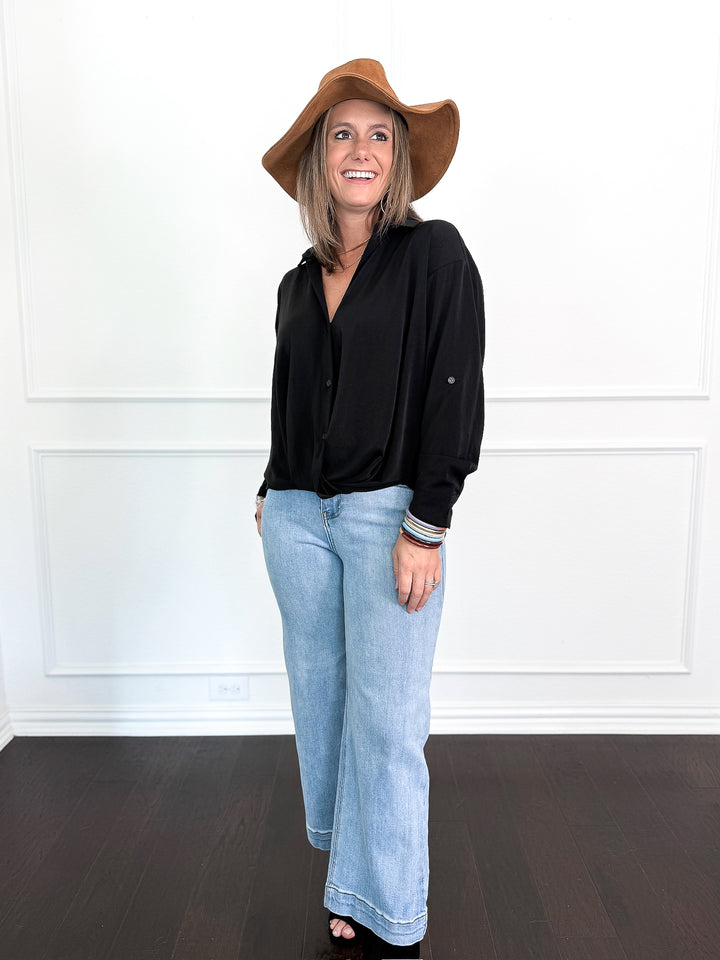 Knotted Knight Out Blouse