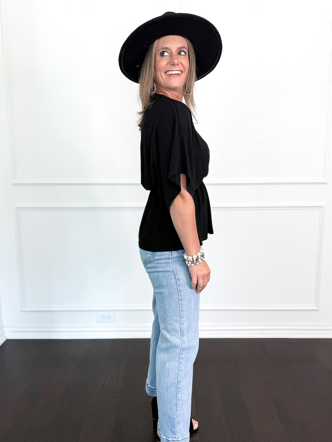 Sassy Cinch Wrap Top