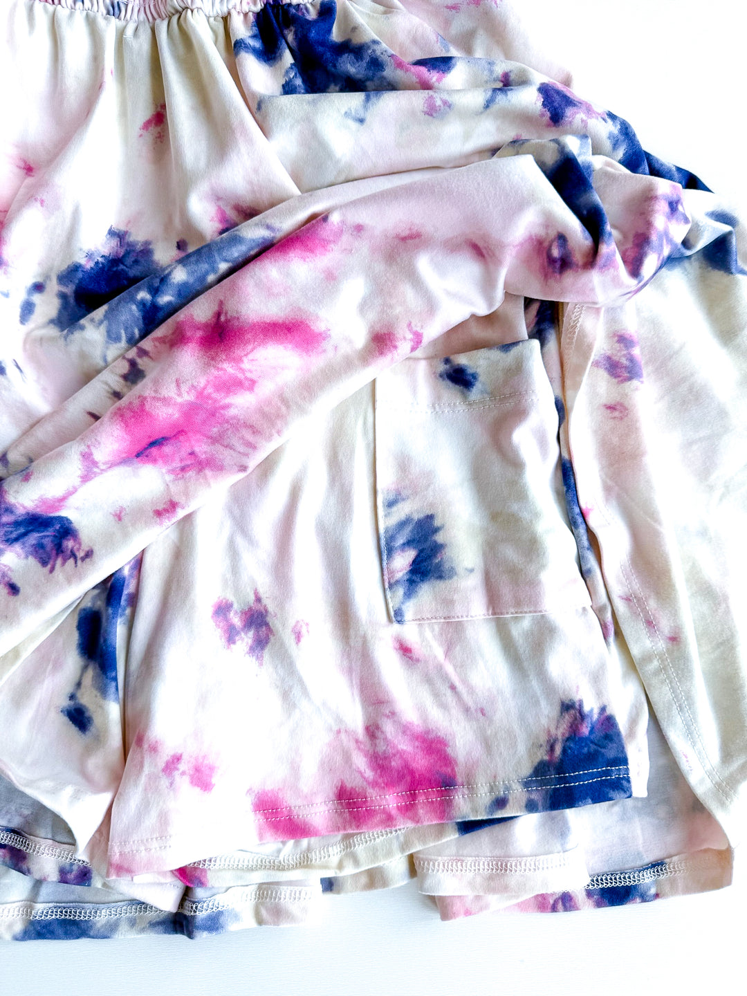 FINAL SALE Toss It in Tie Dye Romper Dress