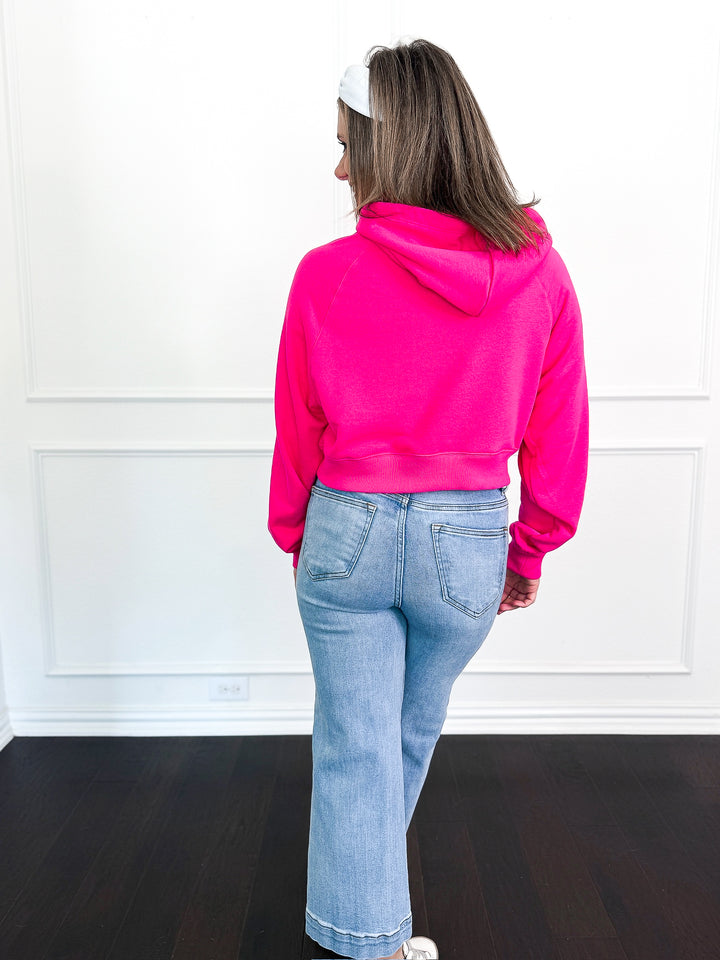 Color Me in Comfort Crop Hoodie