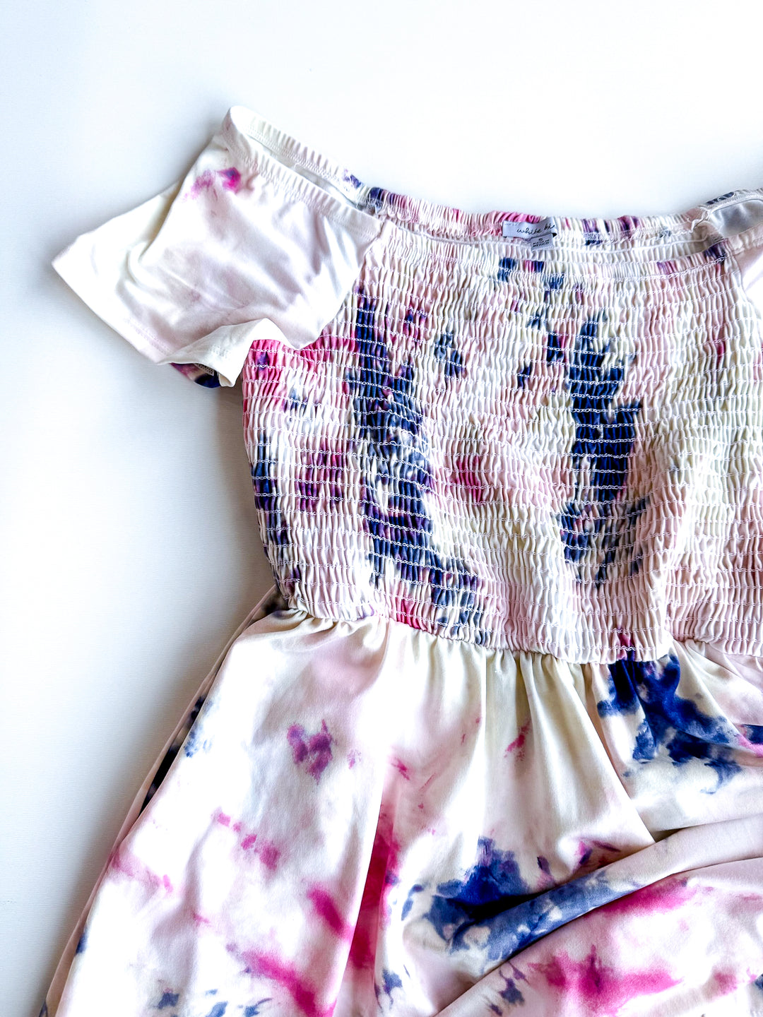 FINAL SALE Toss It in Tie Dye Romper Dress