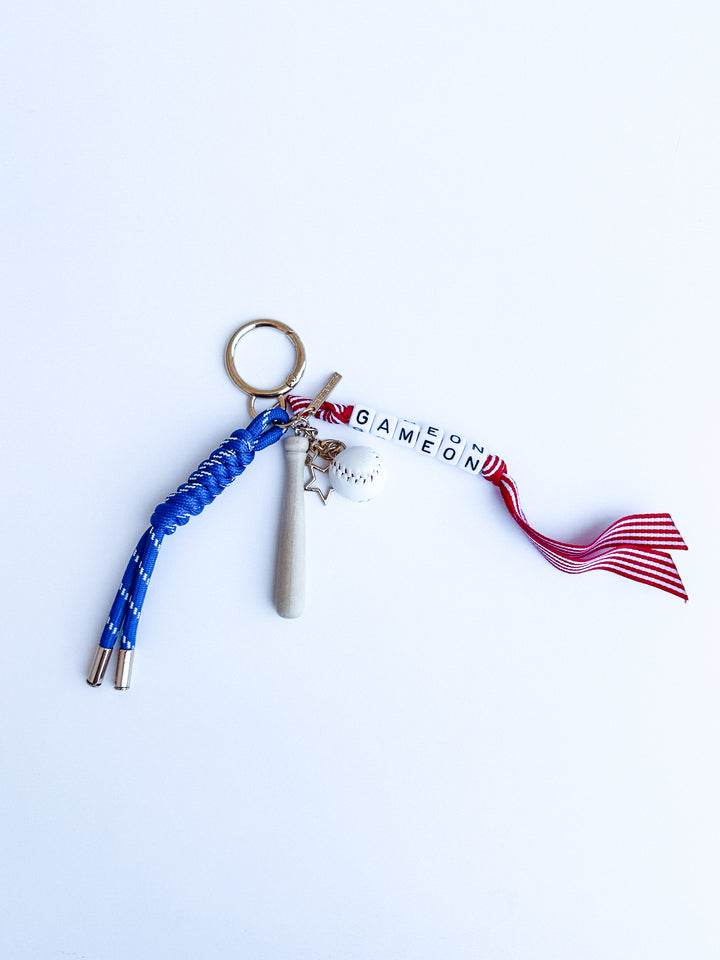Sports Bag Charm Keychain