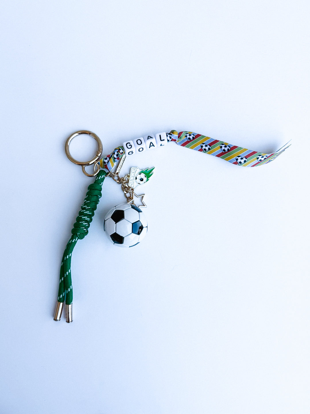 Sports Bag Charm Keychain