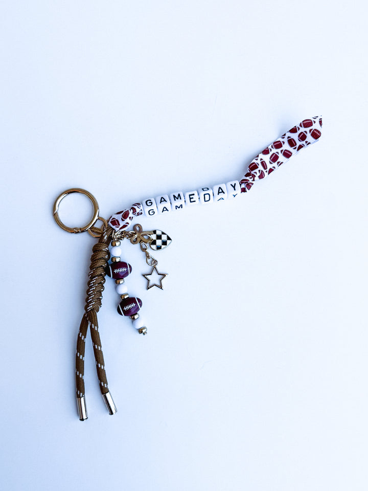 Sports Bag Charm Keychain