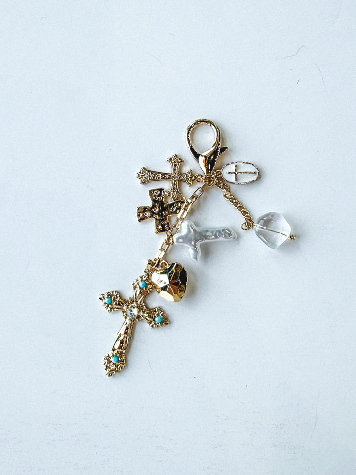 Multi Cross Bag Charm