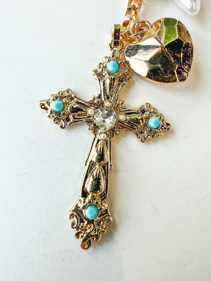 Multi Cross Bag Charm