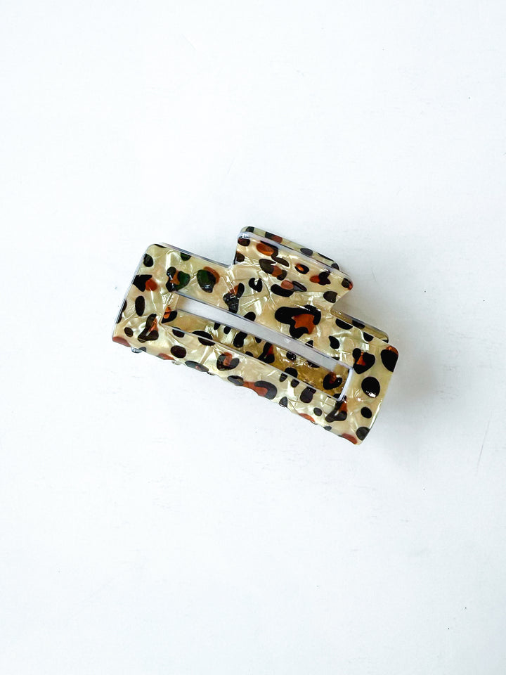 Leopard Claw Clip