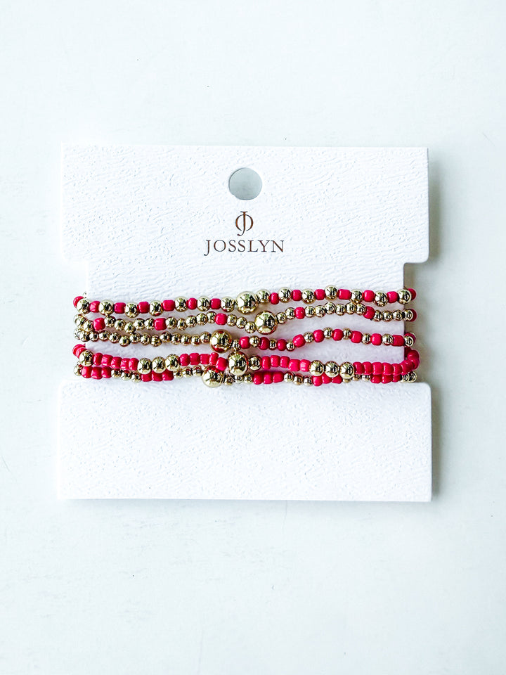 Eye Candy Multi Stack Bracelet