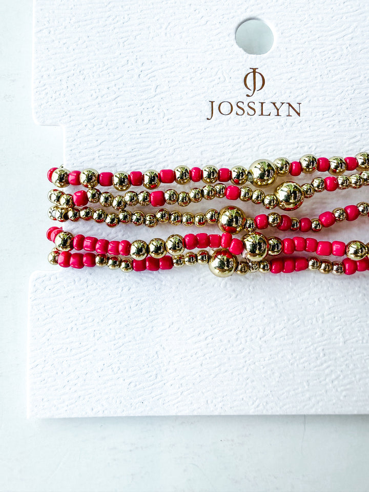 Eye Candy Multi Stack Bracelet
