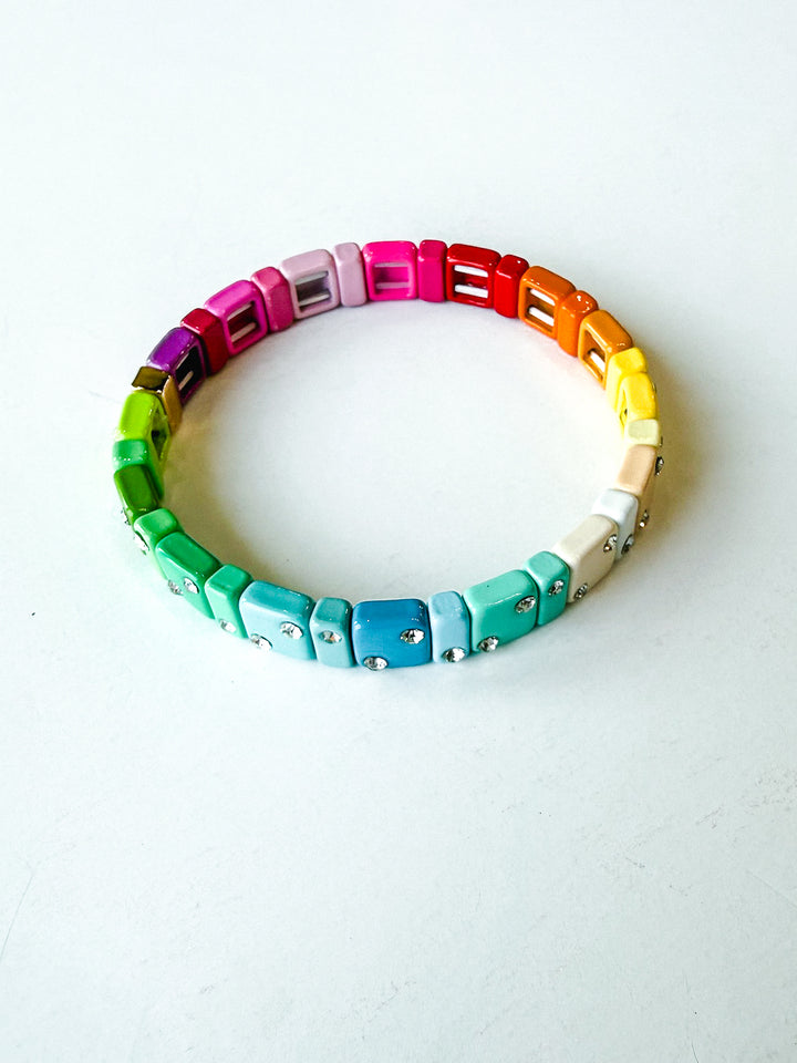 Candy Crush Dice Bling Bracelet