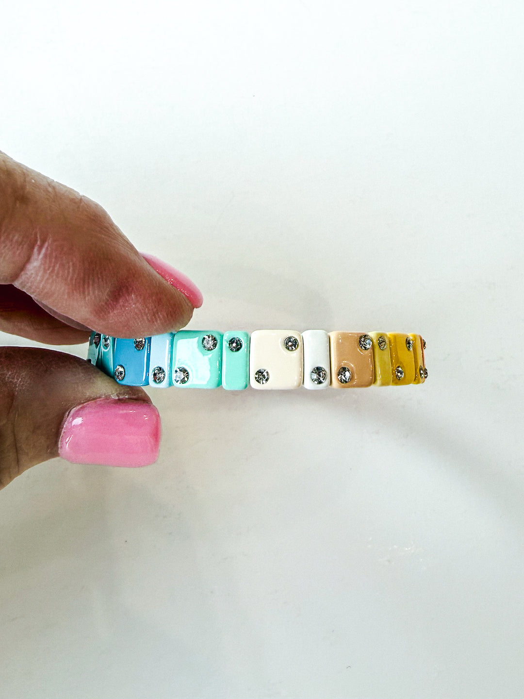 Candy Crush Dice Bling Bracelet