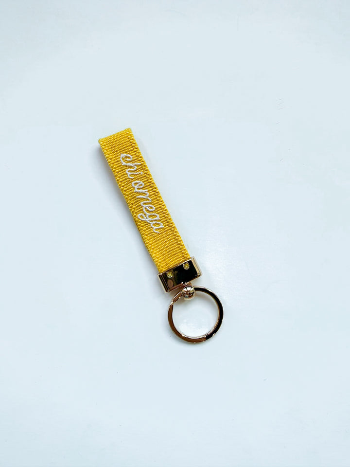 Embroidered Sorority Keychain