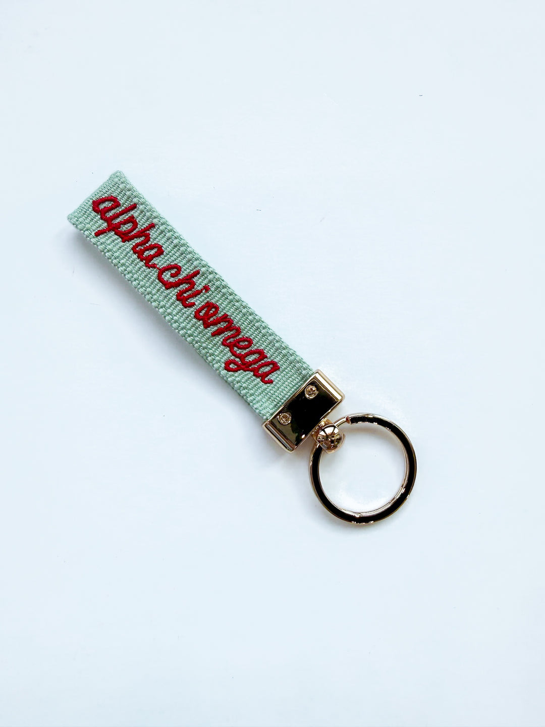 Embroidered Sorority Keychain