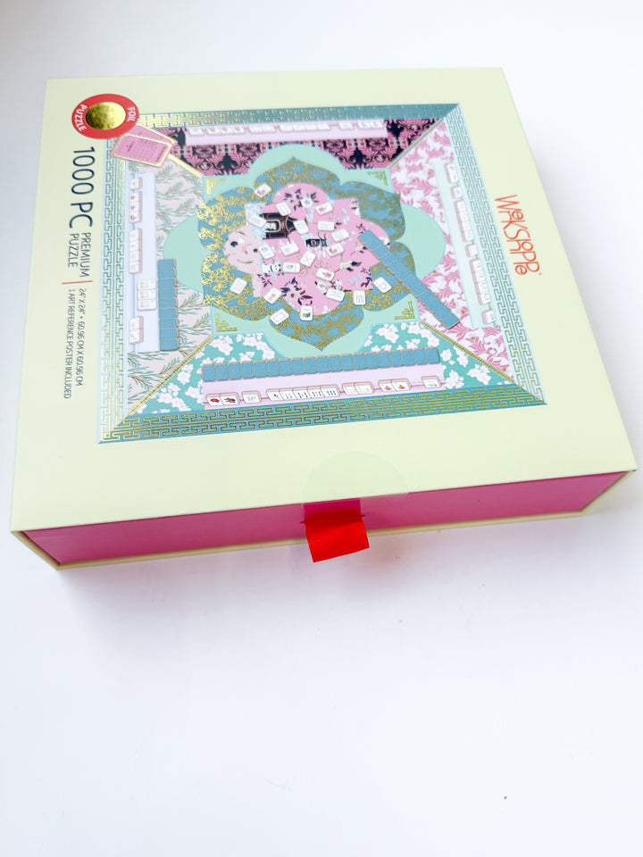 Werkshoppe Let's Play Mohjong 1000pc Puzzle