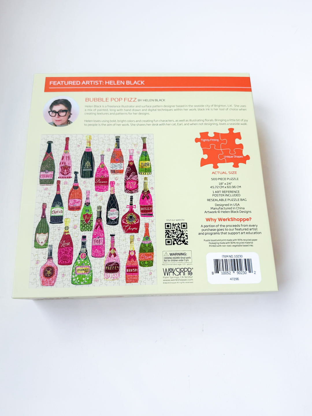 Werkshoppe Bubble Pop Fizz 500pc Puzzle