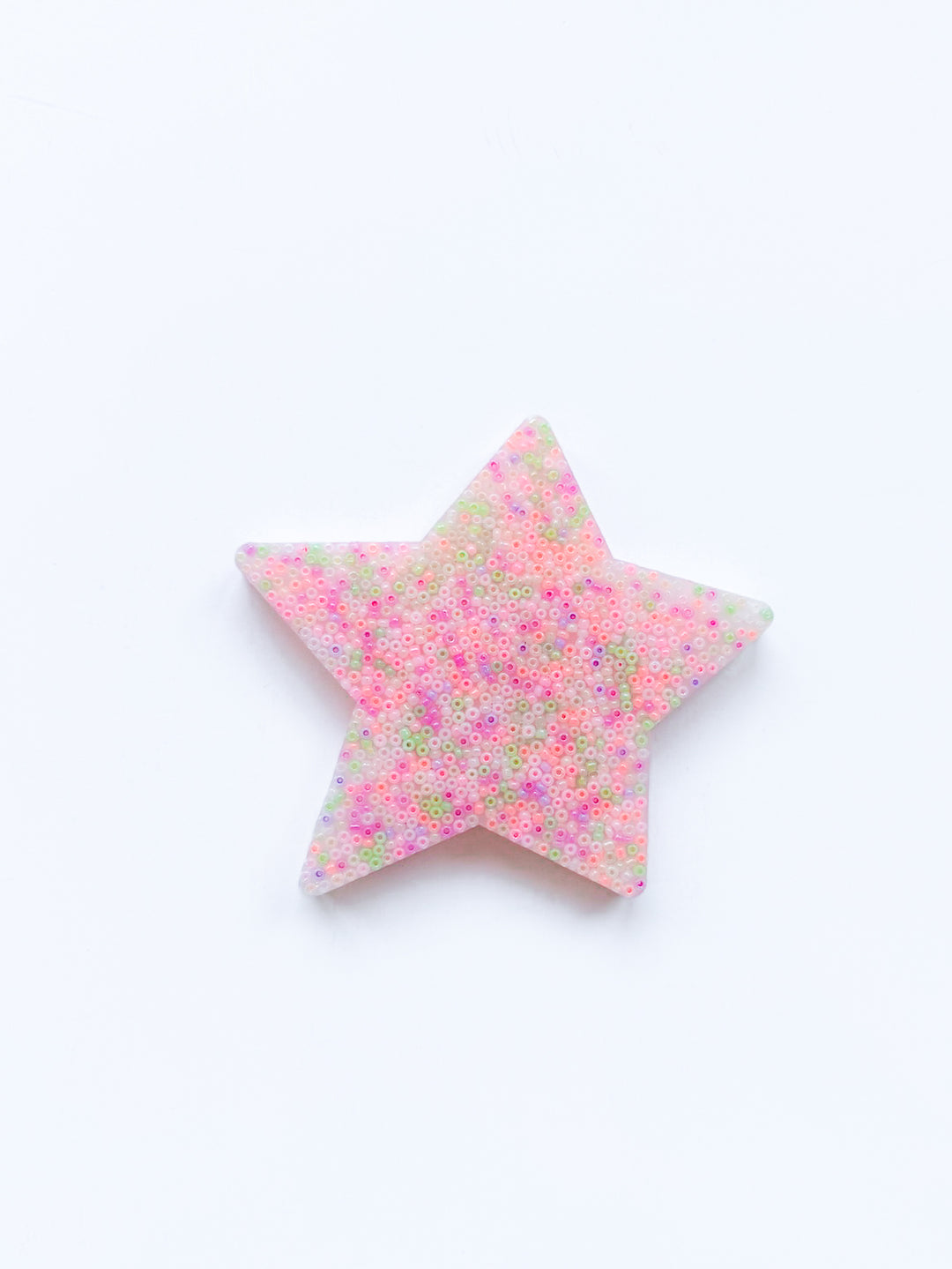 Neon Beaded Star Picky Pad 