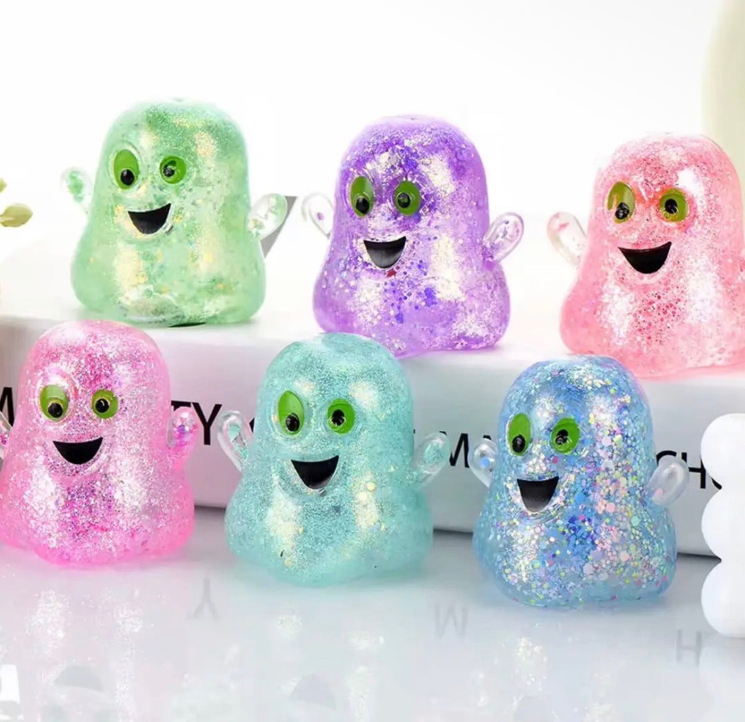 Ghost Glitter Squishy