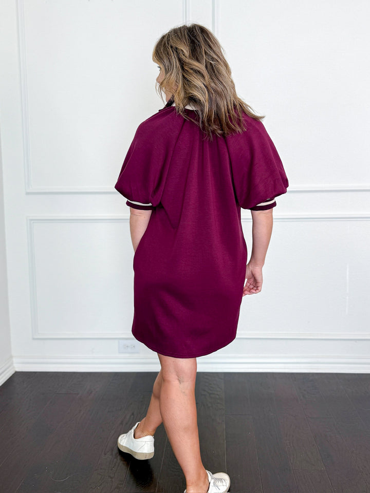 Zesty Zip Up Sweater Dress