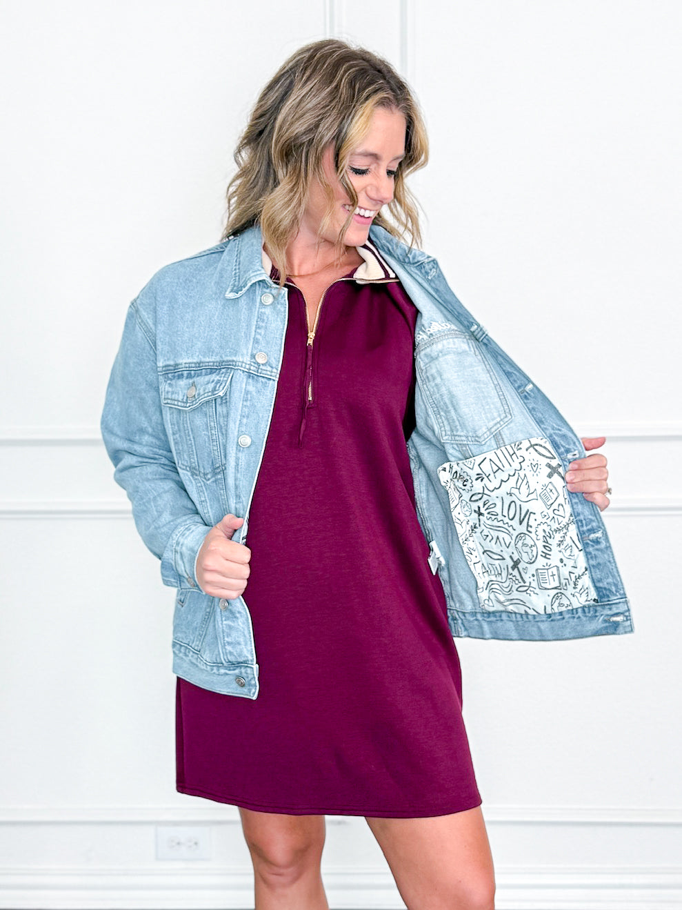 What a Friend in Jesus - Denim Jacket