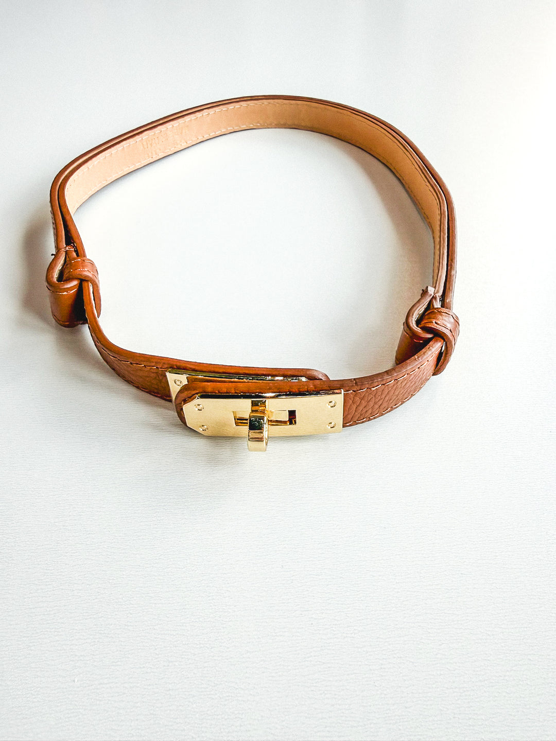 Cint 48 Genuine Italian Leather Adjustable Belt