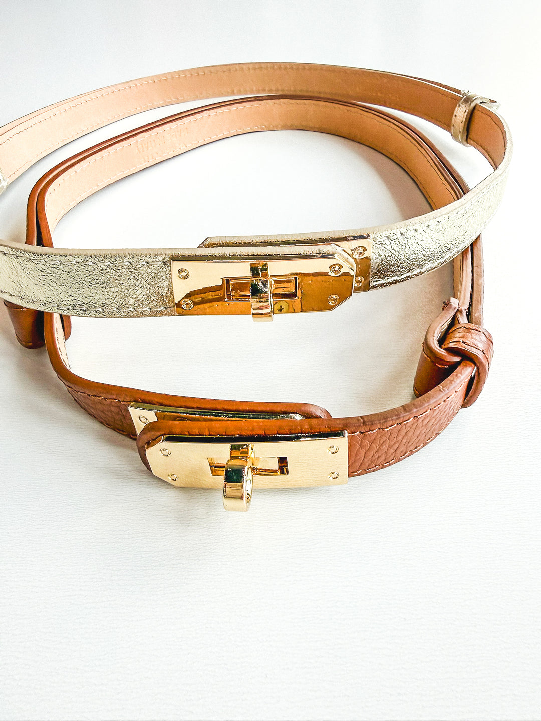 Cint 48 Genuine Italian Leather Adjustable Belt