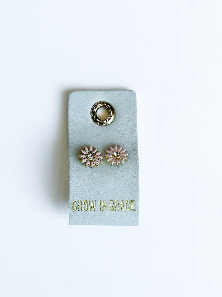 Leather Tag Earrings