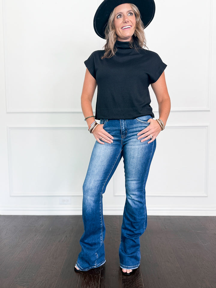 Risen High Rise Bootcut Jeans