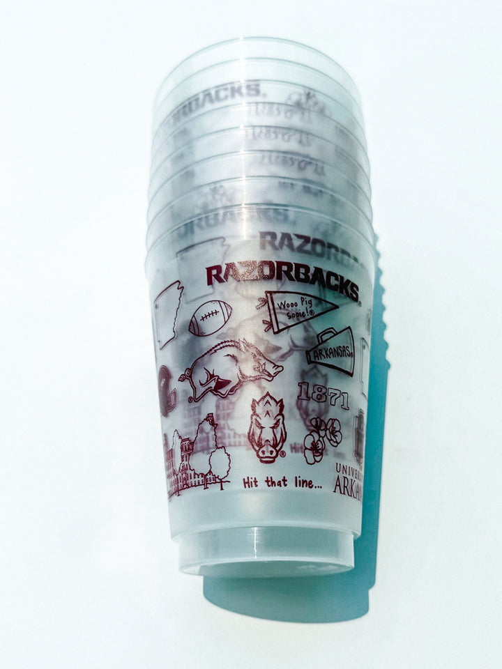 Arkansas Shatterproof Cups