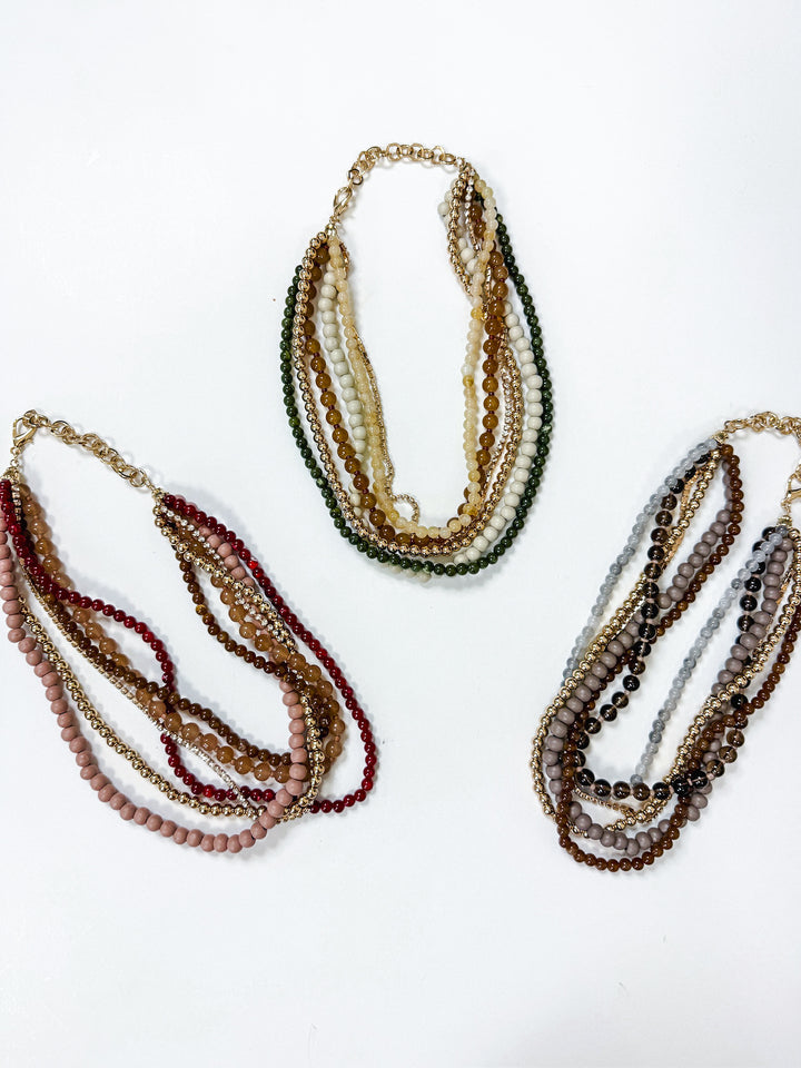 Falling For Neutrals Multi Strand Statement