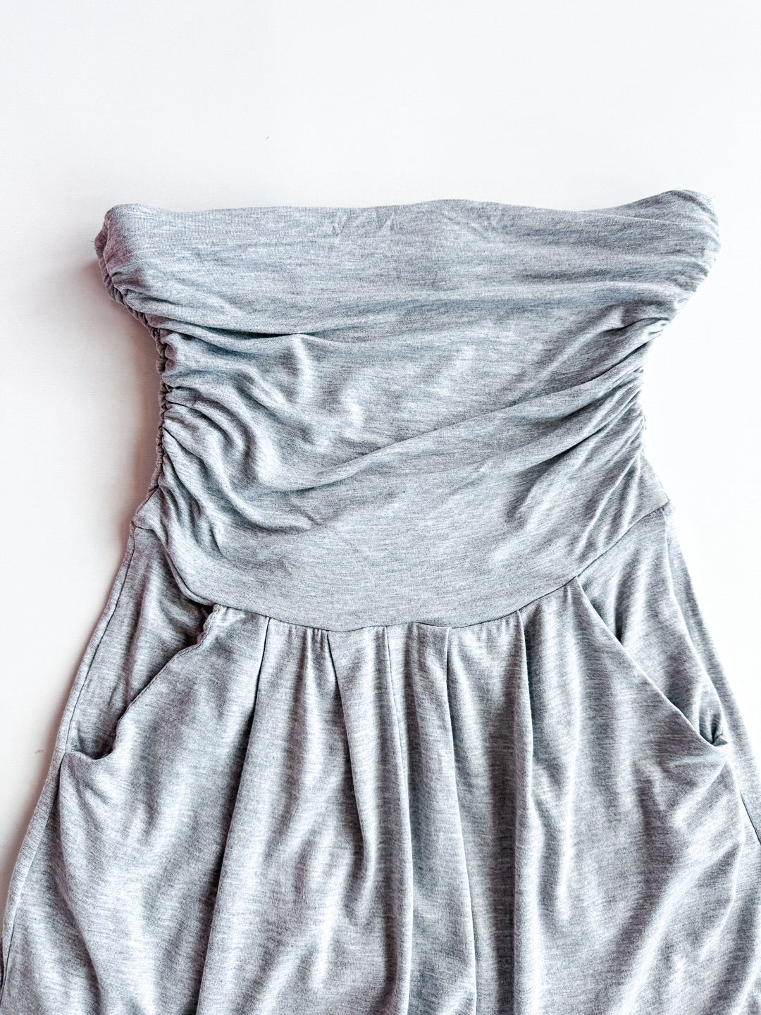 FINAL SALE - Pull & Pool Strapless Comfort Romper