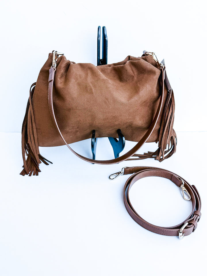 Louenhide Reese Shoulder Bag with Fringe