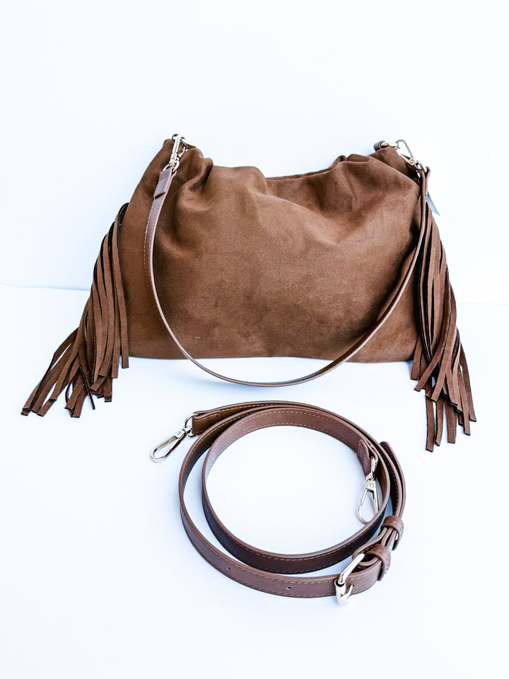 Louenhide Reese Shoulder Bag with Fringe