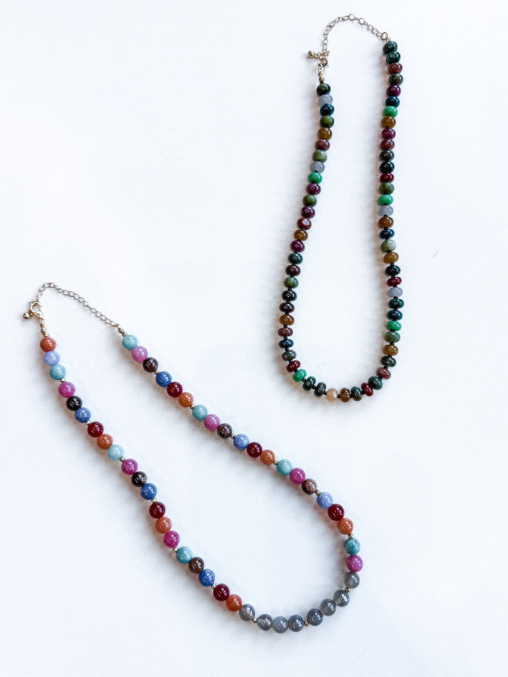 Sweet On Color Multi Stone Necklace