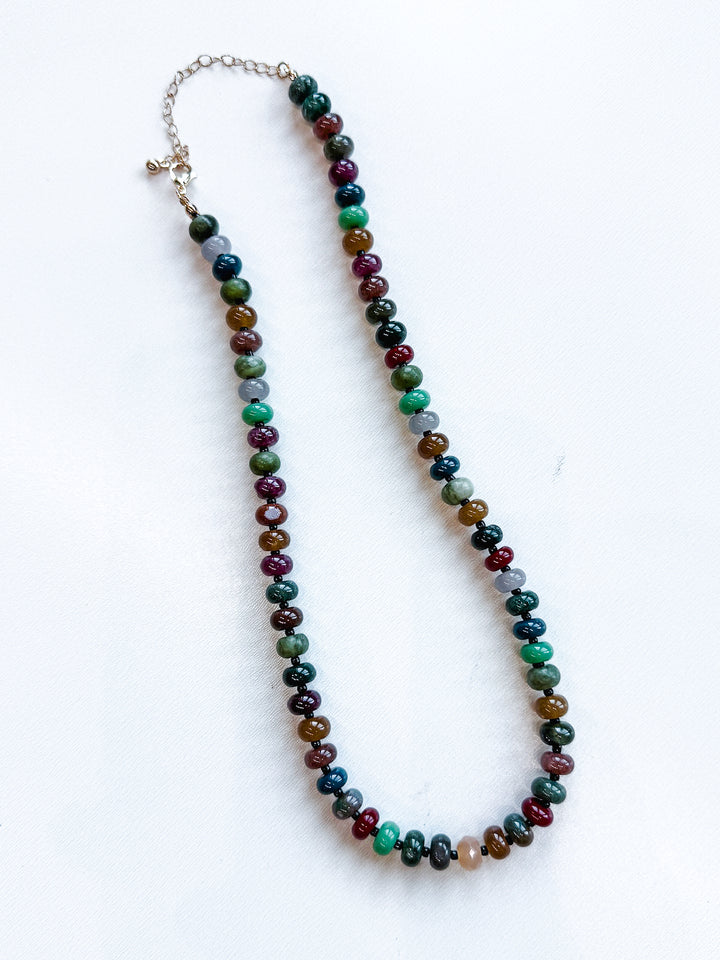 Sweet On Color Multi Stone Necklace