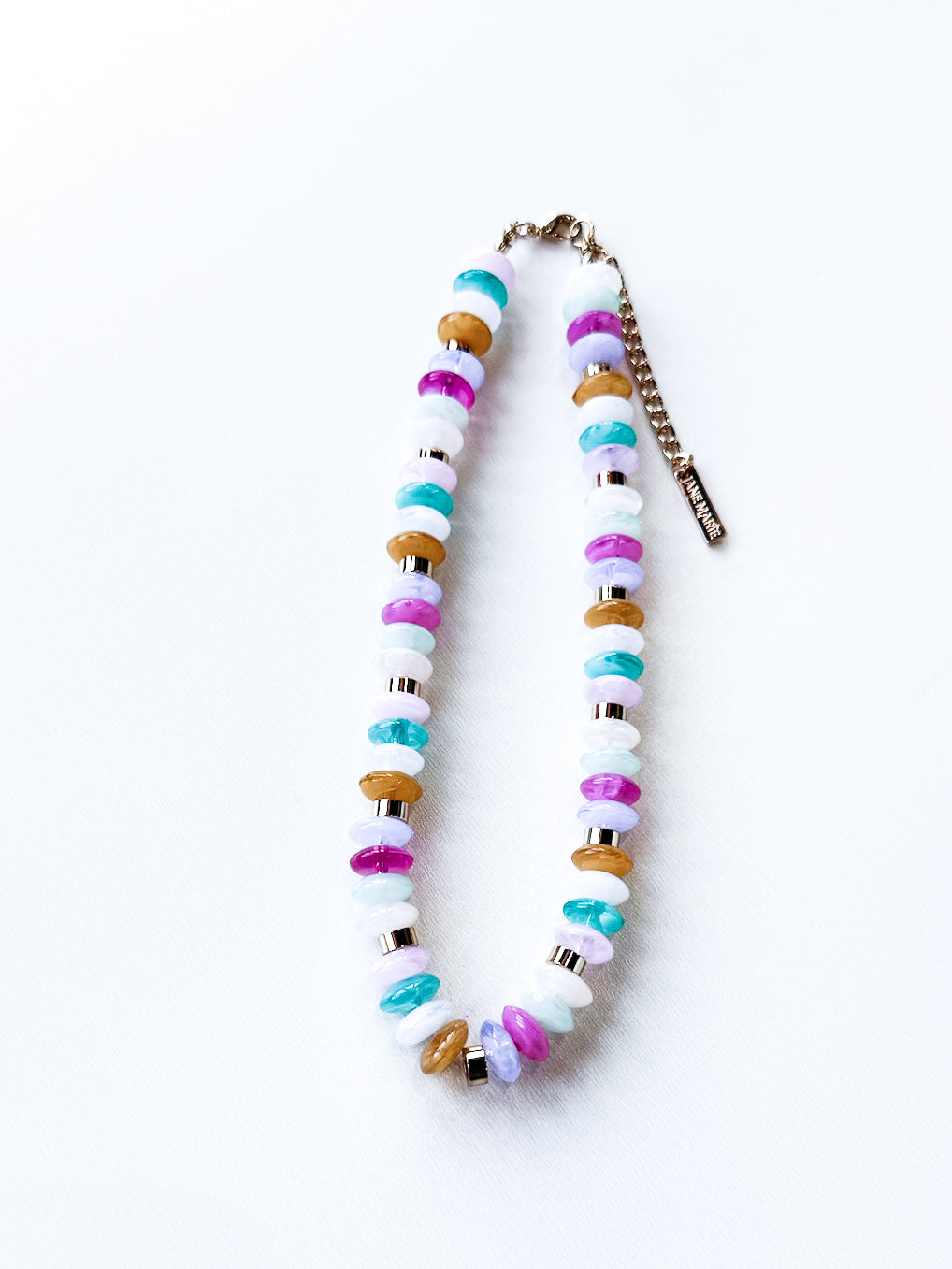 Cotton Candy Stone Necklace