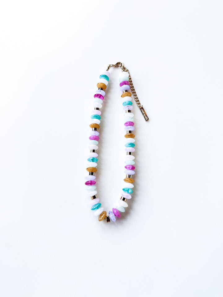Cotton Candy Stone Necklace