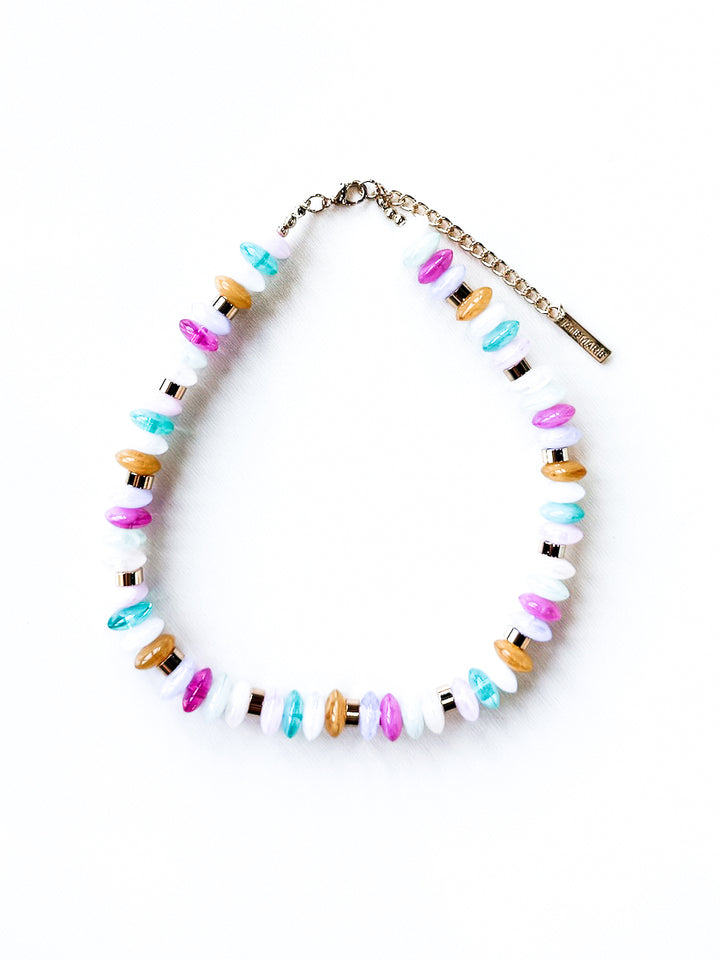 Cotton Candy Stone Necklace