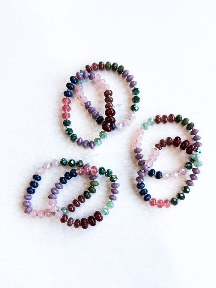 Multicolor Stone Stretch Bracelet