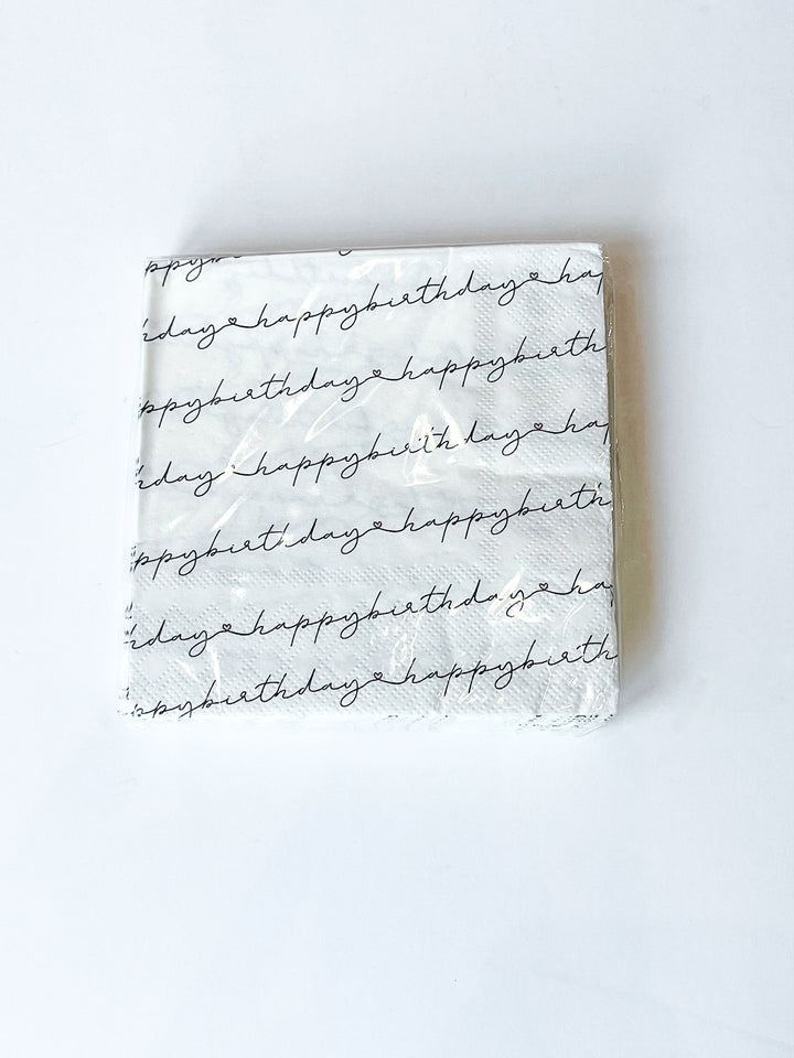 Birthday Party Napkins