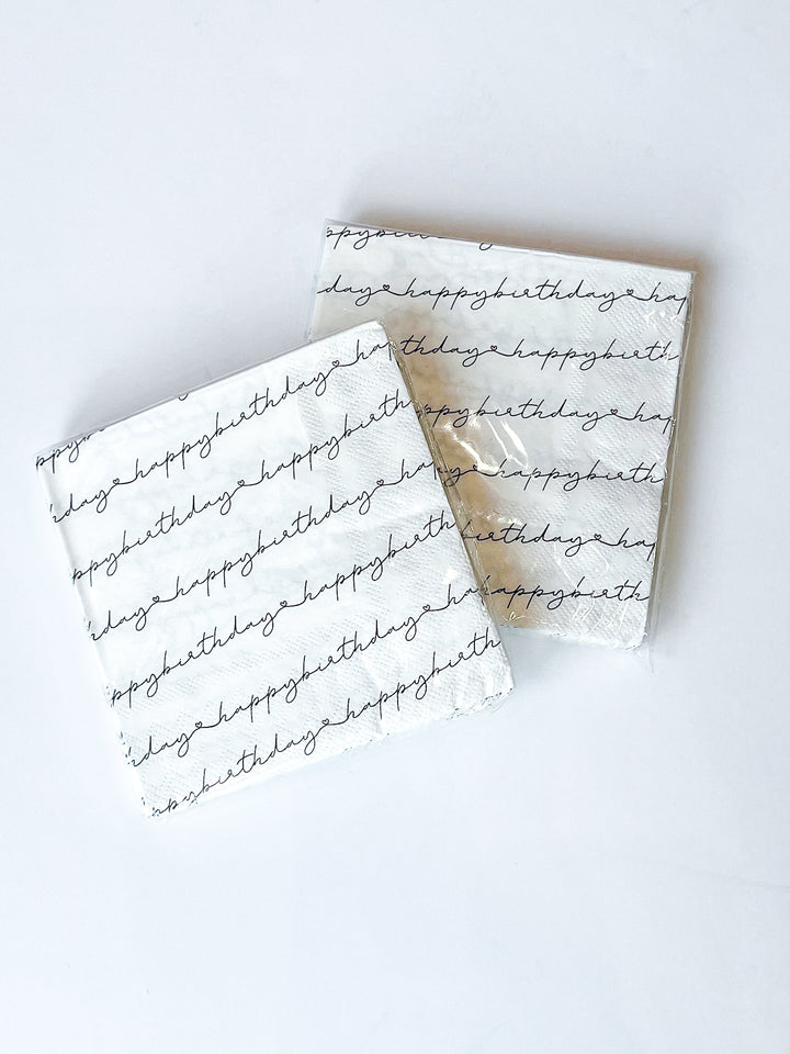 Birthday Party Napkins