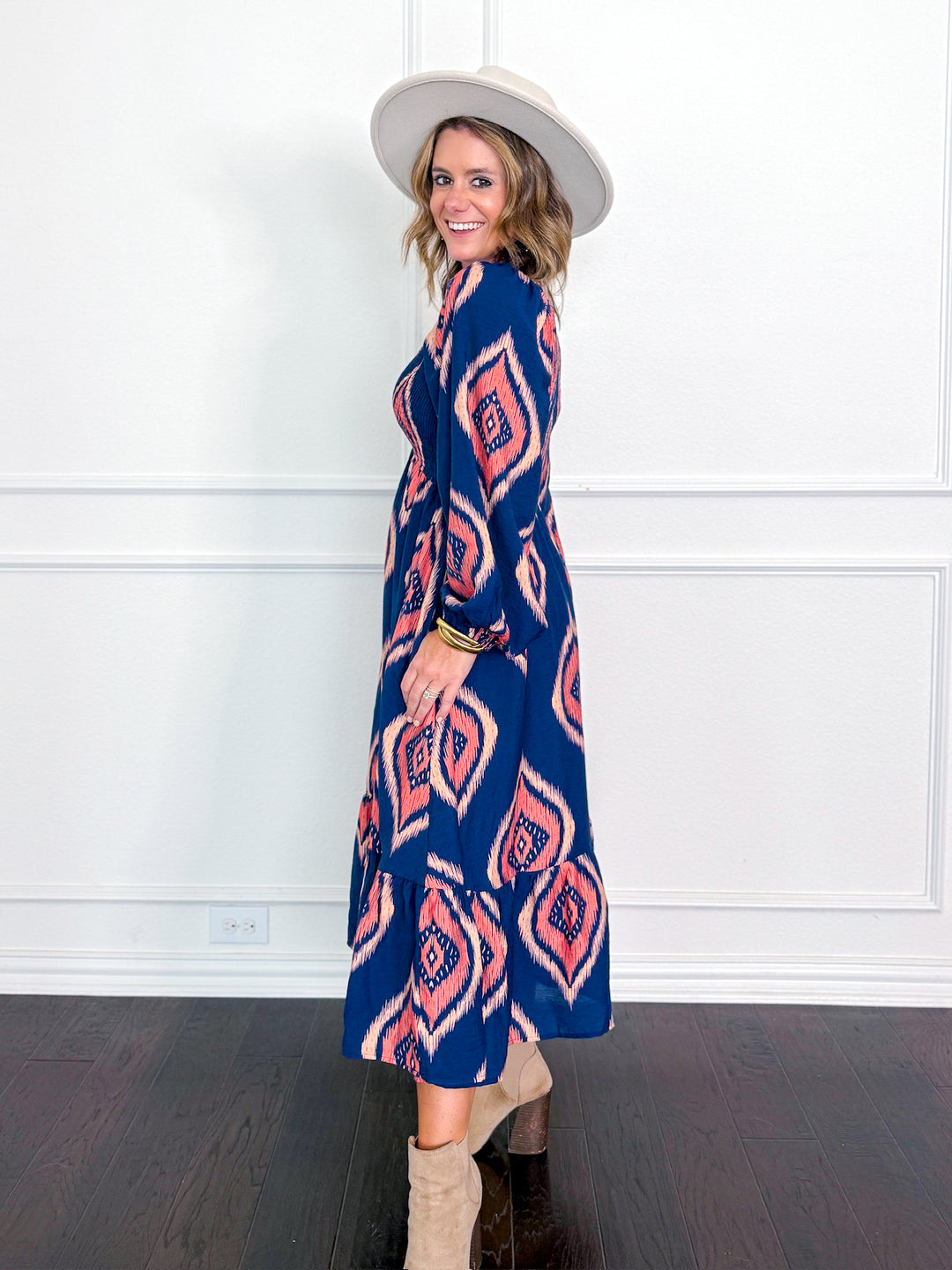 Mystic Mesa Long Sleeve Dress