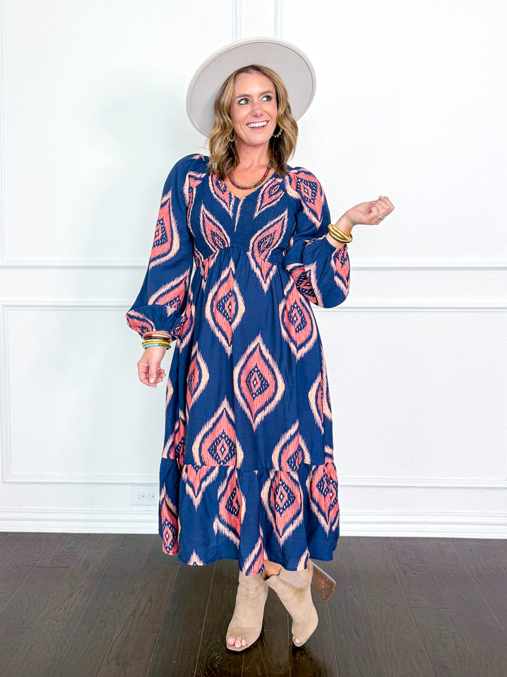Mystic Mesa Long Sleeve Dress