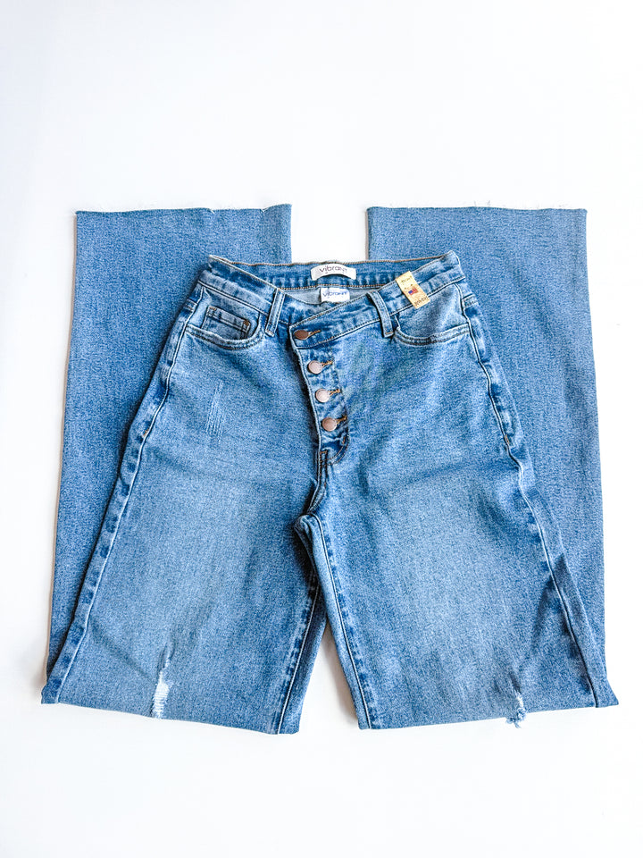 Cross Front Horizon Denim  