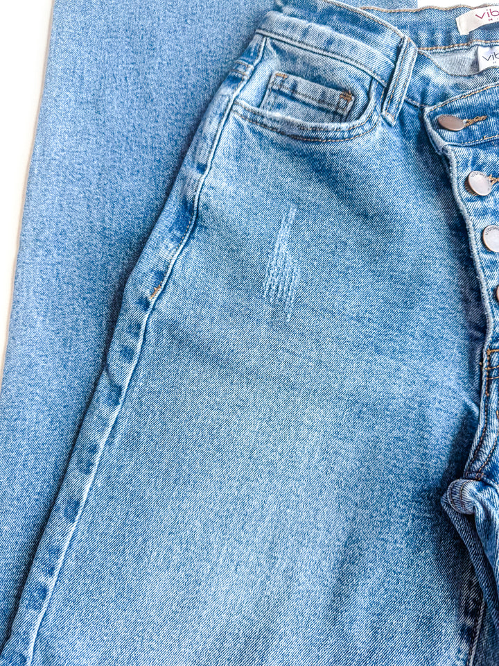 Cross Front Horizon Denim  