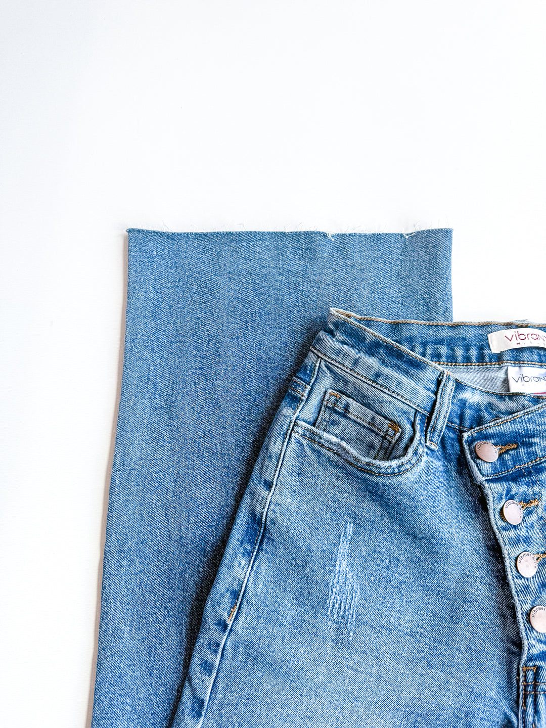 Cross Front Horizon Denim  