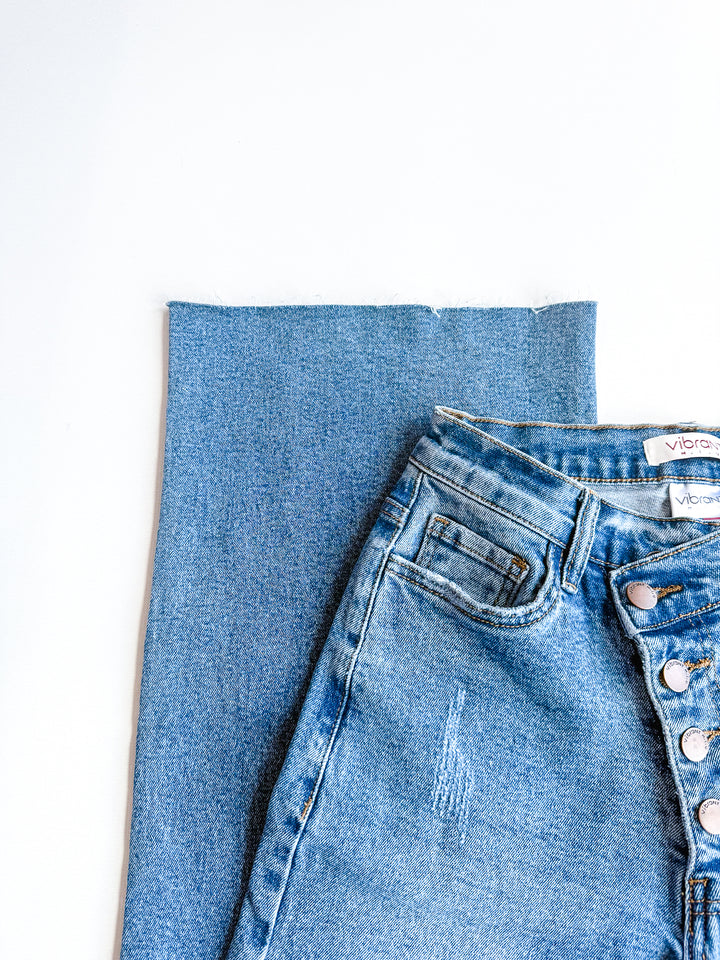 Cross Front Horizon Denim  