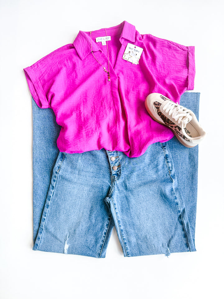Cross Front Horizon Denim  
