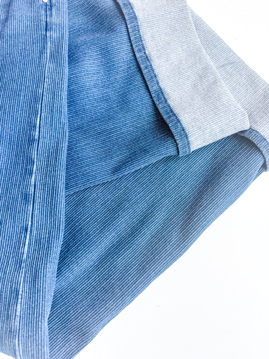 Risen Mid Rise Wide Leg Cuffed Jeans